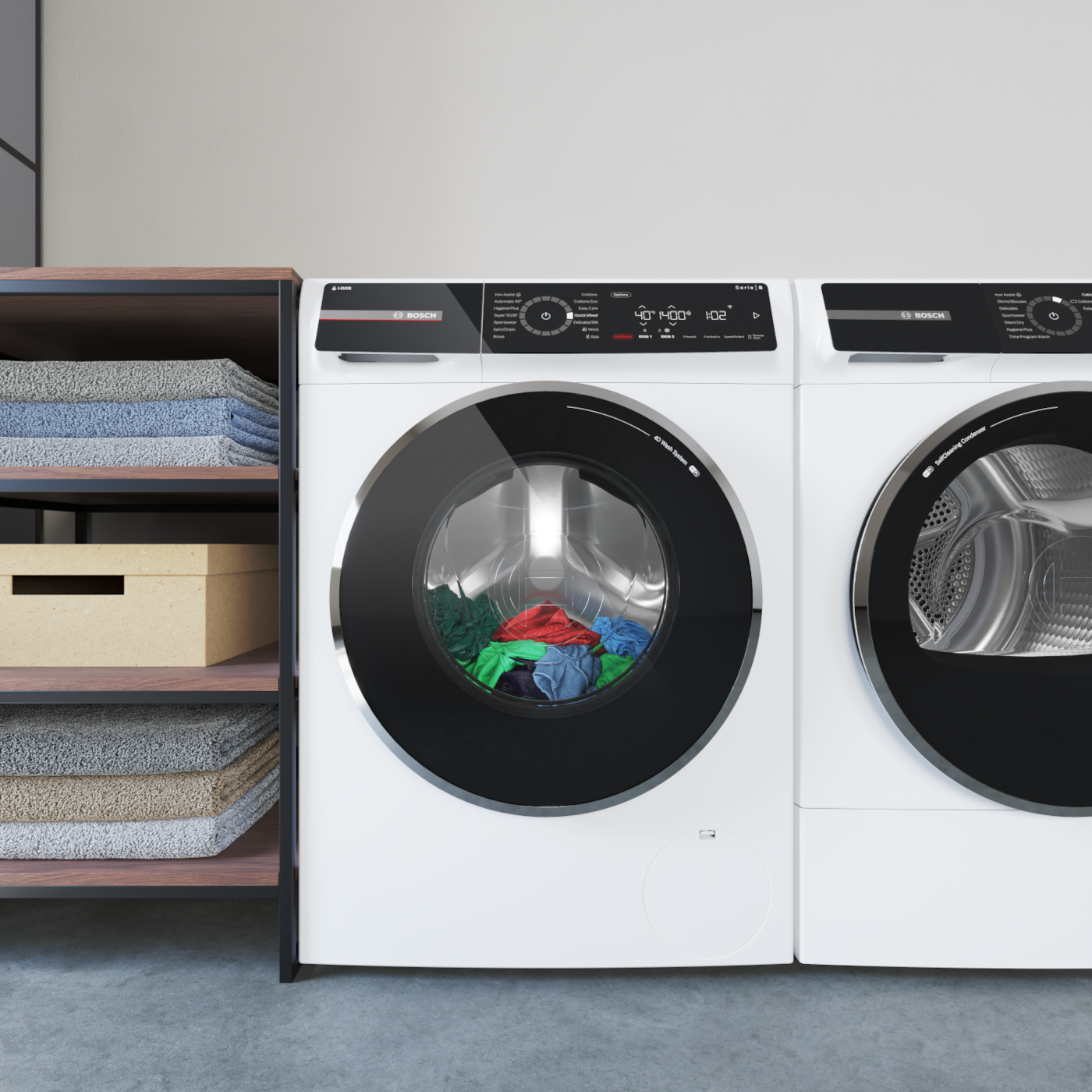 Bosch Serie 8 Waschmaschine Active Water Plus